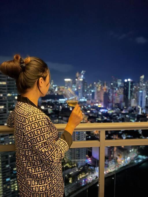 The Serene Escape Rockwell Makati City View 1Br Apartment Manila Luaran gambar